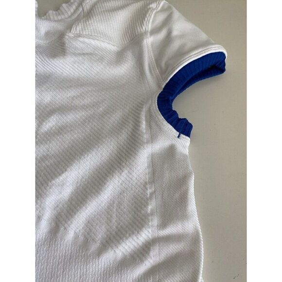 Adidas Techfit Primeknit Football Jersey Men’s Sz M White Compression Fit NO TAG - Picture 11 of 12